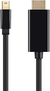 Monoprice 115880 Mini DisplayPort to HDMI Cable 15ft 1080p — main product image