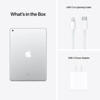 Apple MK2L3LL/A 2021 iPad 64GB Wi-Fi Silver Renewed