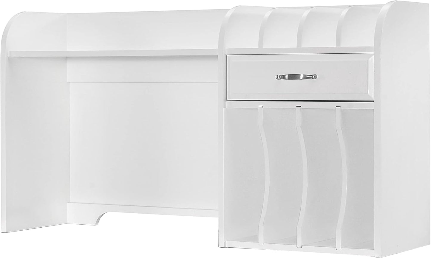 Lexicon 194840163589 Abbey Hutch with Organizers White