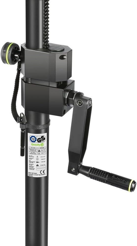 Gravity GSP4722B Wind-Up Speaker Stand Heavy-Duty