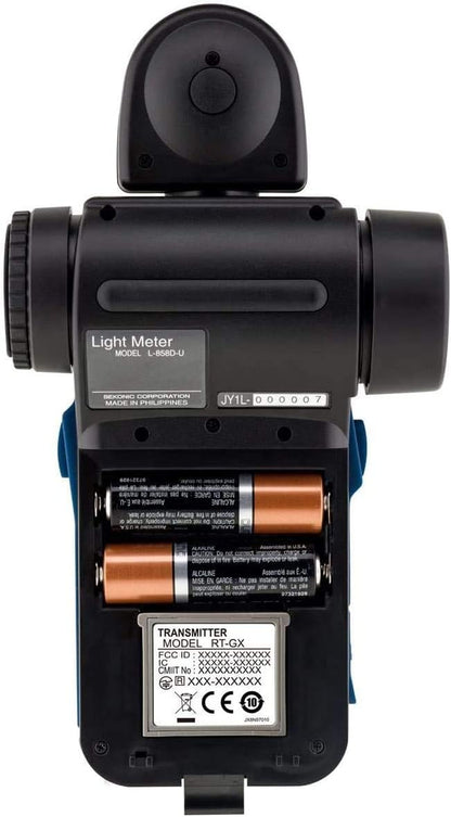 Sekonic L-858D-U SPEEDMASTER Light Meter with RT-GX Transmitter