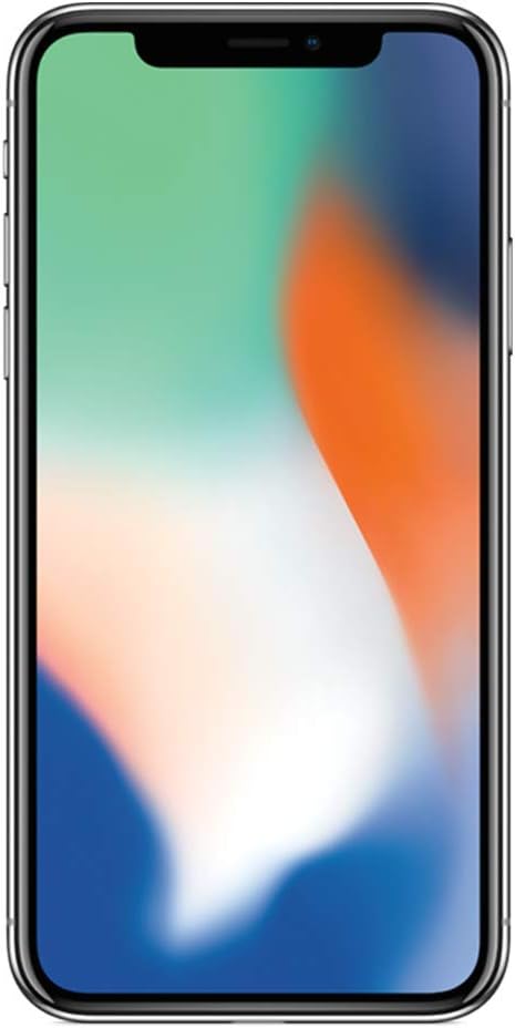 Apple iPhone X 64GB Silver Simple Mobile