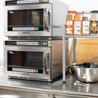 Sharp R-CD1800M Commercial Microwave Oven - Silver