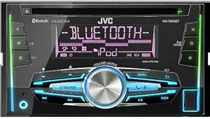 JVC Double-Din Bluetooth Car Stereo CD Receiver