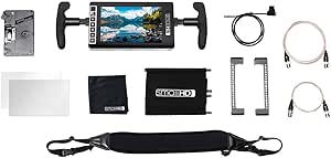 SmallHD 703 UltraBright Director's Kit: Gold Mount, Sunhood