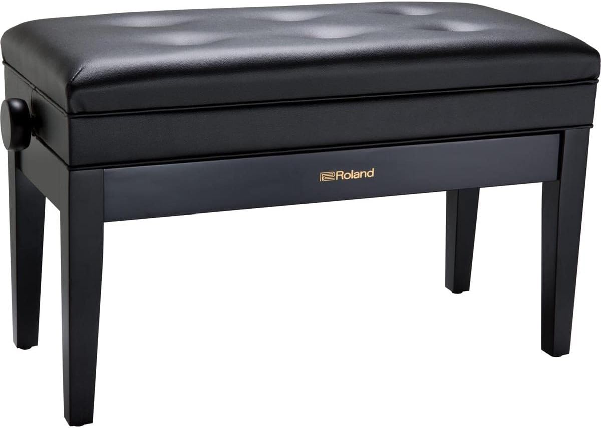 Roland RPB-D400 Piano Bench Adjustable Height Satin Black