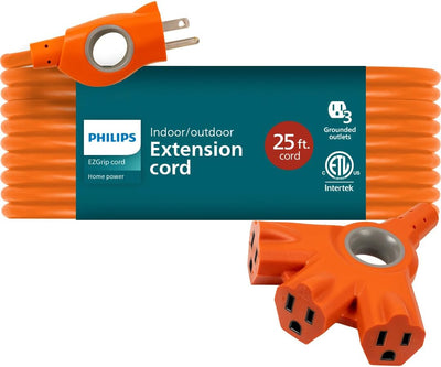 Philips SPC3253ZO EZGrip Outdoor Extension Cord 25ft