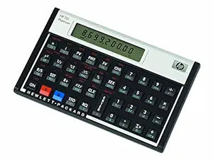 HP F2230A#B12 12c Platinum Financial Calculator — main product image