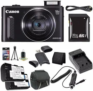 Canon 0111C001-2 PowerShot SX610 HS Digital Camera