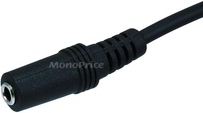 Monoprice 100648 6ft 3.5mm Male to Female Stereo Audio Cable