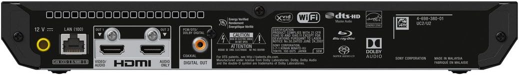 Sony UBPX700 4K Ultra HD Blu-Ray Player