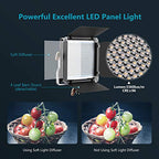 Neewer 90096328 480 LED Video Light Kit Remote