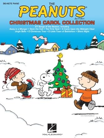 Hal Leonard The Peanuts Christmas Carol Songbook Piano