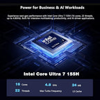 ASUS NUC 14 Pro Ultra 7 Mini Desktop PC (Renewed)
