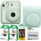 Fujifilm Mini 12 Mint Green Instant Camera Bundle
