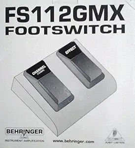 Behringer FS112GMX Dual Footswitch Pedal — main product image