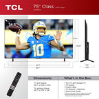 TCL 75S450G 75-Inch S4 4K LED Smart Google TV