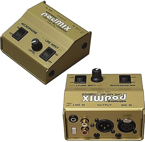 Whirlwind pod MIX Line/Mic Combiner Mixer Passive
