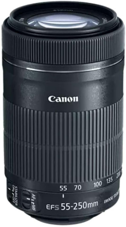 Canon 8546B002 EF-S 55-250mm f/4-5.6 IS STM Lens Renewed