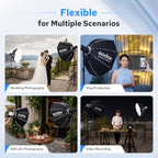 Godox EazyFlow 35-Inch Collapsible Octagonal Softbox