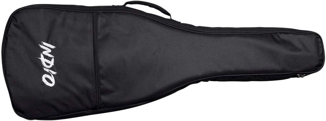 Monoprice 610160 Cali Classic Black Electric Guitar