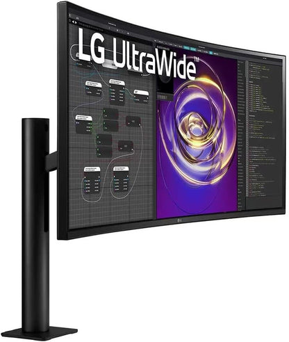 LG 34BP88CN-B 34-Inch QHD UltraWide Curved Ergo Monitor