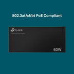 TP-Link TL-PoE170S Gigabit PoE++ Injector 60W