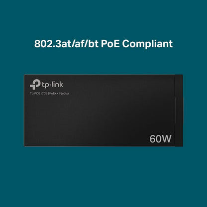 TP-Link TL-PoE170S Gigabit PoE++ Injector 60W