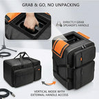 Amazing Fair 12-Inch Speaker Bag with Corner Protection Pads