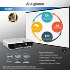 Epson EX3260 SVGA 3300 Lumens HDMI Projector