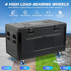 SUPVOX Rolling Road Case with 360° Wheels and Waterproof Trunk