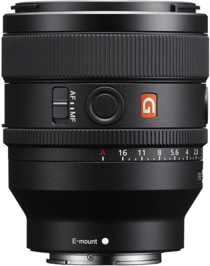 Sony FE 50mm f/1.4 GM Lens E-Mount Bundle Accessories
