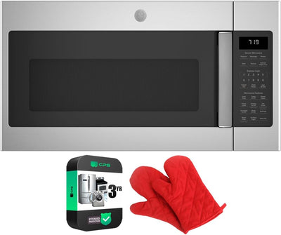 GE JVM7195SKSS Over-the-Range Microwave Oven Bundle