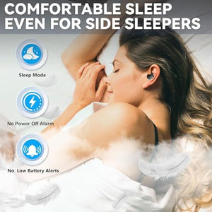 Houlyn Sleep Earbuds for Side Sleepers with Sleep Mode