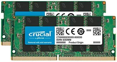 Crucial CT2K16G4SFD824A 32GB (2x16GB) DDR4 2400MHz Laptop RAM Kit