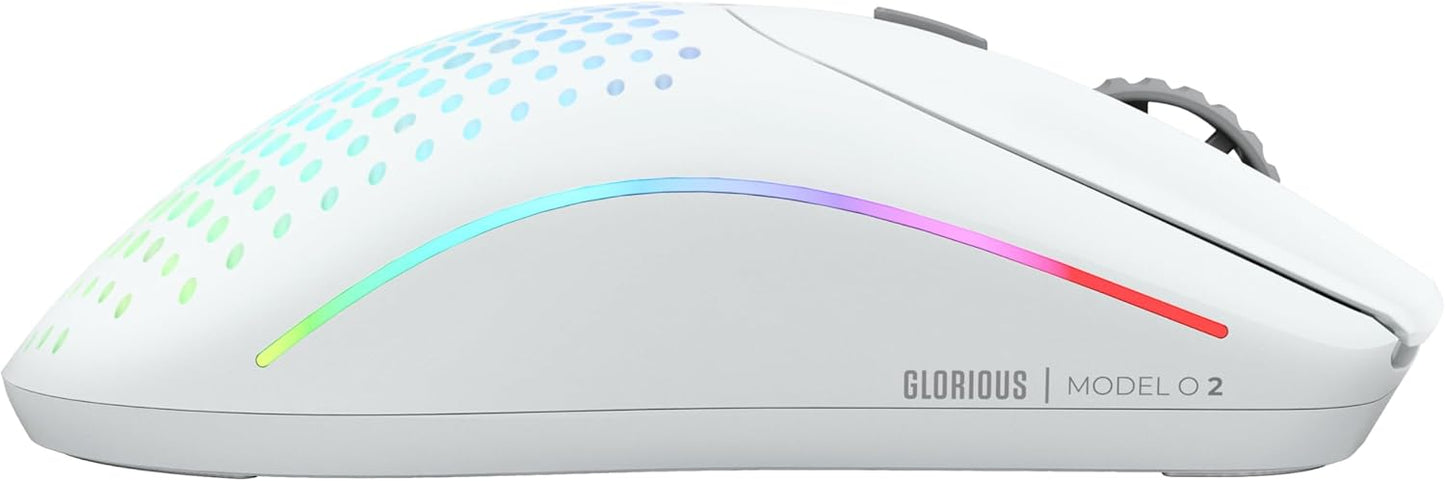 Glorious GLO-MS-OWV2-MW Model O 2 Wireless Gaming Mouse White