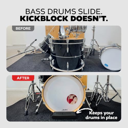 KickBlock Bass Drum Anchor and Anti-Creep Stopper — main product image