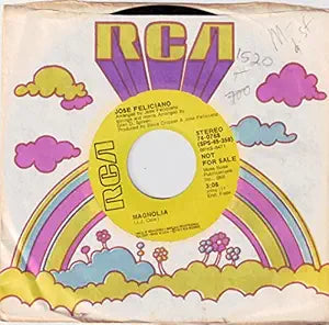 RCA FELICIANO, Jose / Magnolia 45rpm PROMO Vinyl