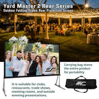 Elite Screens OMS110HR3 Yard Master 2 Outdoor Projector Screen