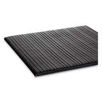 Crown 410 FL3660BK Ribbed Vinyl Anti-Fatigue Mat