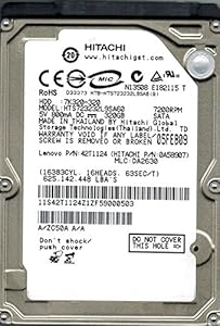 Hitachi HTS723232L9SA60 320GB 7200RPM 2.5" SATA Hard Drive