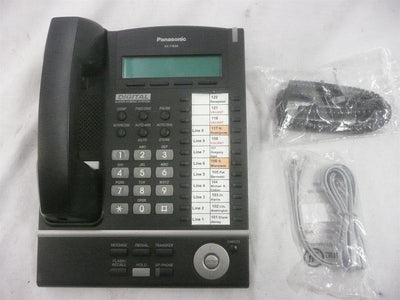 Panasonic KX-T7630-B 24-Button Speakerphone Black