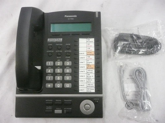 Panasonic KX-T7630-B 24-Button Speakerphone Black