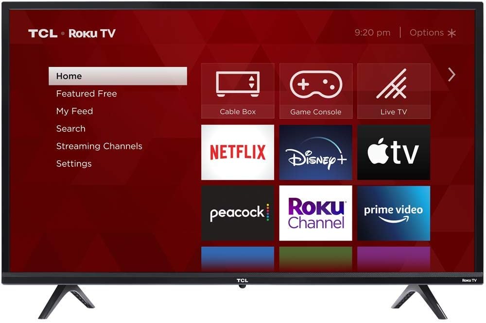 TCL 32S325 32-Inch 720p Roku Smart LED TV