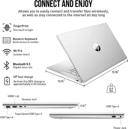 HP 1355U 17" Touchscreen Laptop: i7, 64GB RAM, 2.5TB SSD