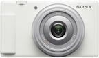 Sony ZV1F/W Vlog Camera White Content Creator Bundle