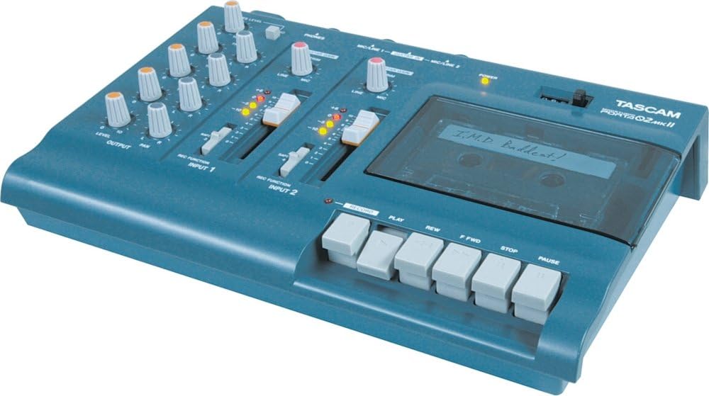 Tascam PORTA/02MKII 4-Track Cassette Recorder Ministudio