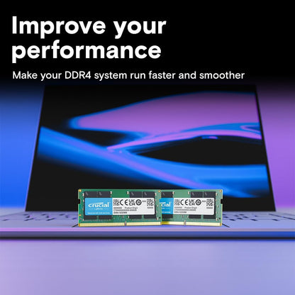Crucial CT32G4SFD832A 32GB DDR4 3200MHz SODIMM Laptop Memory
