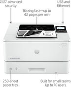 HP New Version LaserJet Pro 4001n B&W Printer (Renewed)