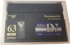 Panasonic AYDVM63PQ Mini DV Professional Video Cassette